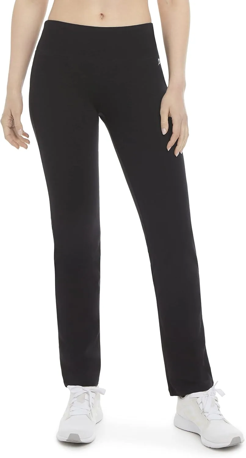 Energy Zone cotton stretch flare yoga pants