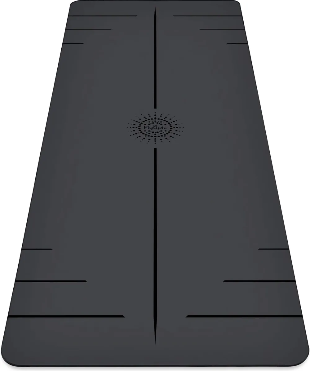 Plyopic Ultra Grip PRO yoga mat in black